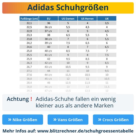 adidas grössentabelle schuhe cm|adidas messe size.